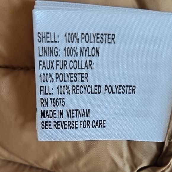 Michael Kors Beige Puffer Jacket - Picture 12 of 13